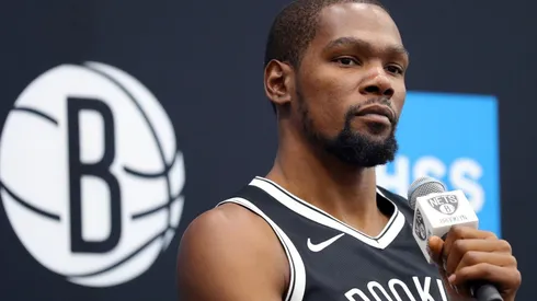 Durant will make his debut with the Nets next season. (Getty)