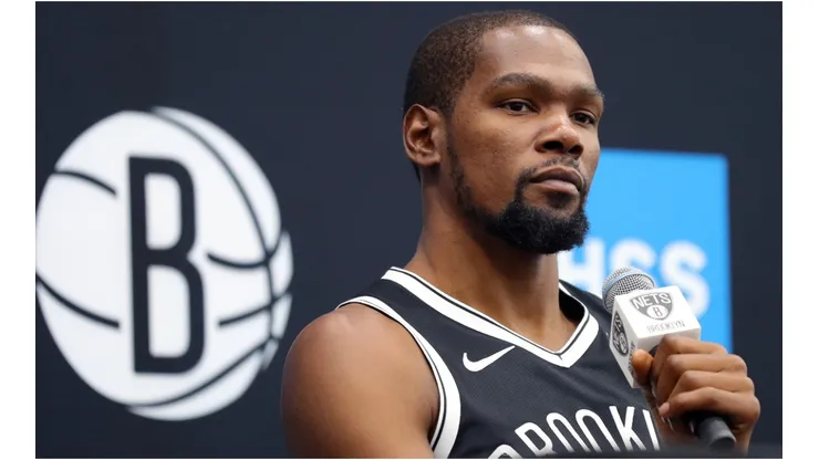 Durant will make his debut with the Nets next season. (Getty)