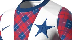 The Texas Rangers MLB soccer jersey inspired by the Lone Star state.