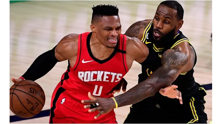 Westbrook struggled all night long. (Getty)