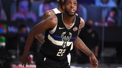 Khris Middleton led the Bucks in Game 4. (Getty)