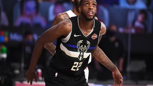 Khris Middleton led the Bucks in Game 4. (Getty)