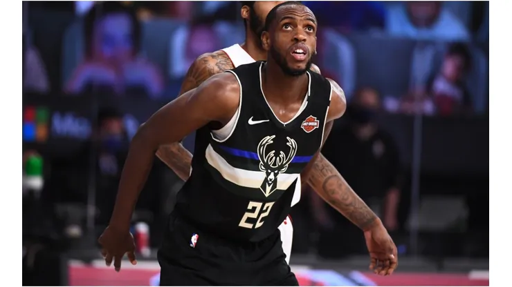 Khris Middleton led the Bucks in Game 4. (Getty)