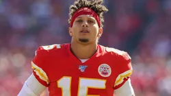 Mahomes signed the largest contract in NFL history. (Getty)