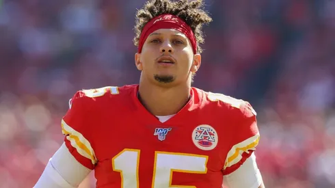 Mahomes signed the largest contract in NFL history. (Getty)