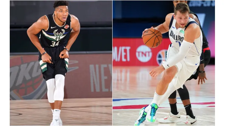 Giannis could sign with the Mavericks in 2021. (Getty)
