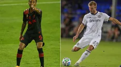 Kyle Duncan (left) and Kacper Przybylko. (Getty)