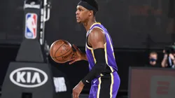 Rondo was out with injuries on his back and thumb. (Getty)