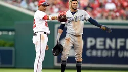 Juan Soto (left) and Fernando Tatís Jr. (Getty)