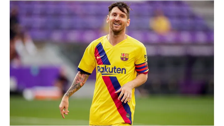 Messi is reportedly set to join Manchester City. (Getty)