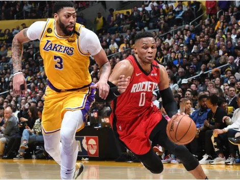 Russell Westbrook plays down LeBron and the Lakers ahead of playoff series