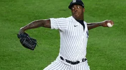 Chapman was suspended 3 games. (Getty)