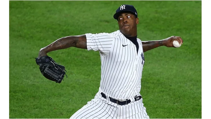 Chapman was suspended 3 games. (Getty)