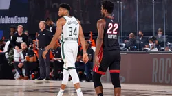 Butler outplayed Antetokounmpo in Game 1. (Getty)