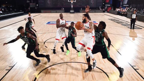 The Celtics lead the series 2-0. (Getty)