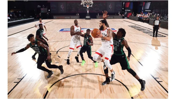 The Celtics lead the series 2-0. (Getty)