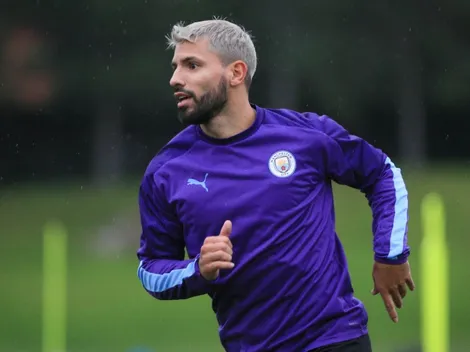 Kun Agüero shows on Instagram his return to the field while he awaits the definition of Messi's future