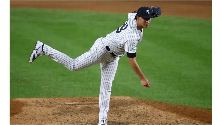 Yajure tossed three scoreless innings for the Yankees. (Getty)