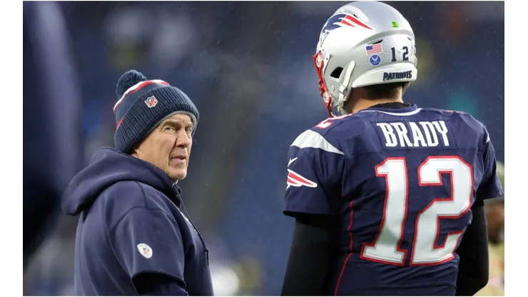 Belichick coached Brady for 20 years. (Getty)