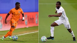 Houston Dynamo vs. Minnesota United: Darwin Quintero (left) and Kevin Molino. (Getty)