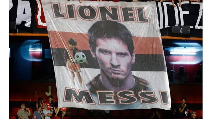 A video of Lionel Messi with 10 years playing for Newell's went viral again (Getty).
