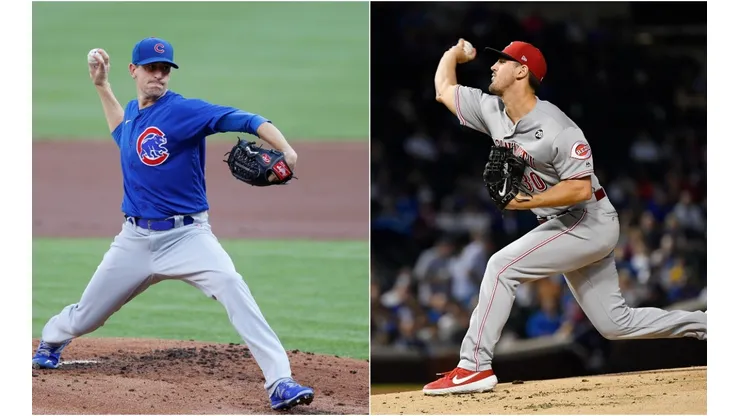 Kyle Hendricks (left) and Tyler Mahle. (Getty)