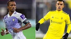 Nani (left) and Randall Leal. (Getty)