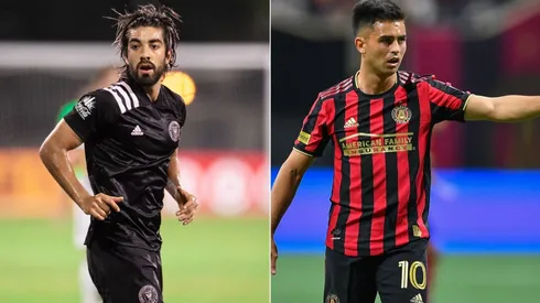 Rodolfo Pizarro (left) and Gonzalo Martínez. (Getty)