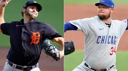 Michael Fulmer (Left) and Jon Lester. (Getty)