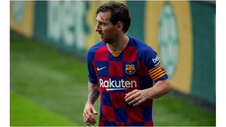 Messi joined Barcelona at 13. (Getty)