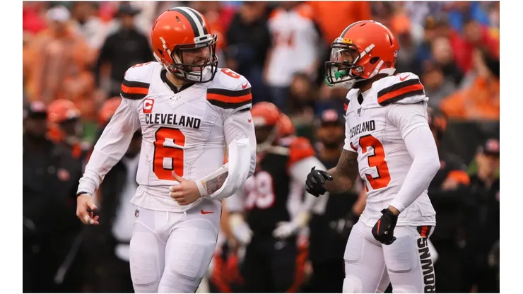 Odell Beckham Jr joined the Browns in 2019. (Getty)