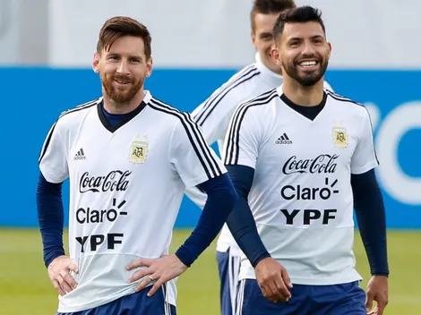 A message to Messi: Kun Agüero removes the number 10 from his Instagram account