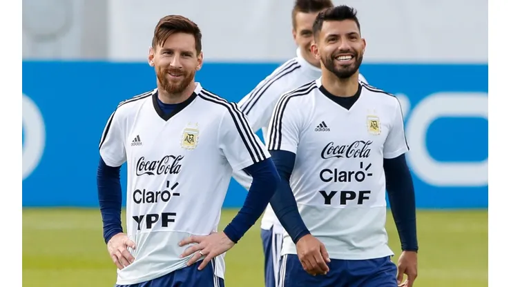 Argentina superstars Lionel Messi and Sergio Kun Agüero are good friends (Getty).