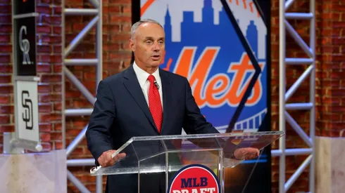 Robert Manfred, MLB Commissioner. (Getty)
