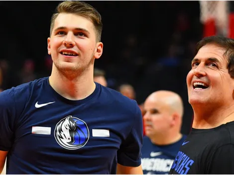 Mavs' owner Mark Cuban chooses Luka Doncic over his wife