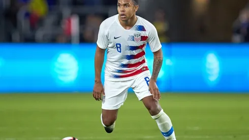 Weston McKennie with the U.S. Men's National Team (Getty).