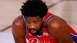 Joel Embiid has been with the Sixers since 2014. (Getty)