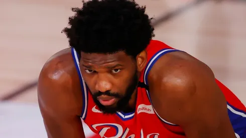 Joel Embiid has been with the Sixers since 2014. (Getty)