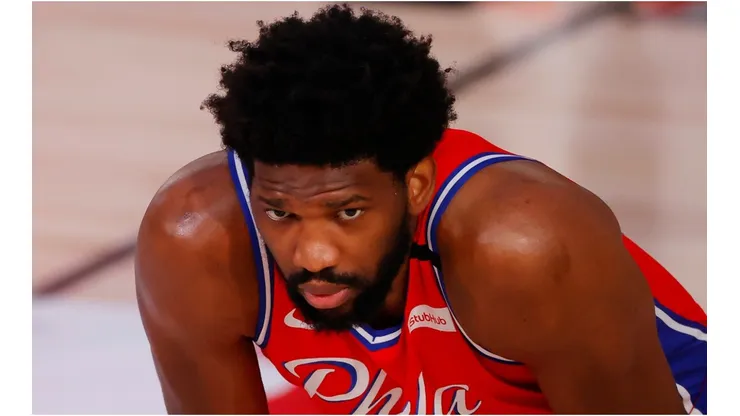 Joel Embiid has been with the Sixers since 2014. (Getty)