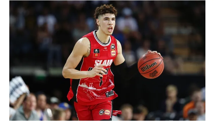 LaMelo Ball is a projected top-5 pick in the 2020 NBA Draft. (Getty)