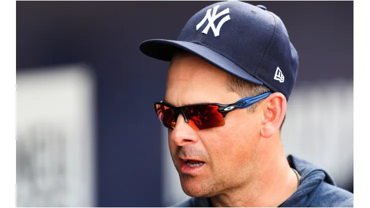 Aaron Boone of the New York Yankees. (Getty)