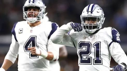 Ezekiel Elliott and Dak Prescott will lead the Cowboys' offense again in 2020. (Getty)