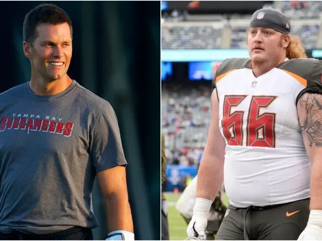 Bucs' center Ryan Jensen explained Tom Brady's 'adjustments' regarding his butt sweat