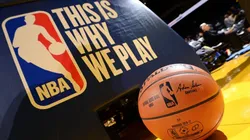 NBA logo. (Getty)
