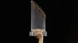 MLB's Commisioner Trophy. (Getty)