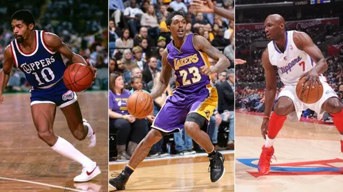 Norm Nixon, Lou Williams & Lamar Odom played for both franchises. (Getty)