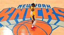 LeBron James playing at Madison Square Garden vs. the Knicks. (Getty)