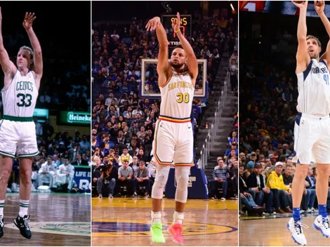 Top 15 best 3-point shooters in NBA history