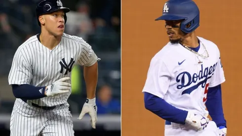 Aaron Judge & Mookie Betts. (Getty)