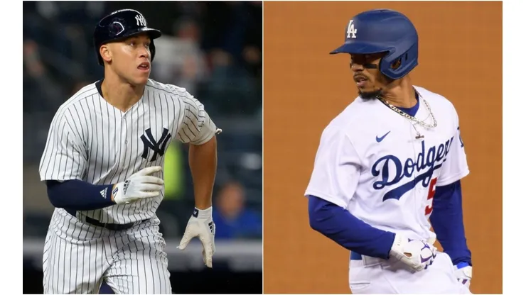 Aaron Judge & Mookie Betts. (Getty)